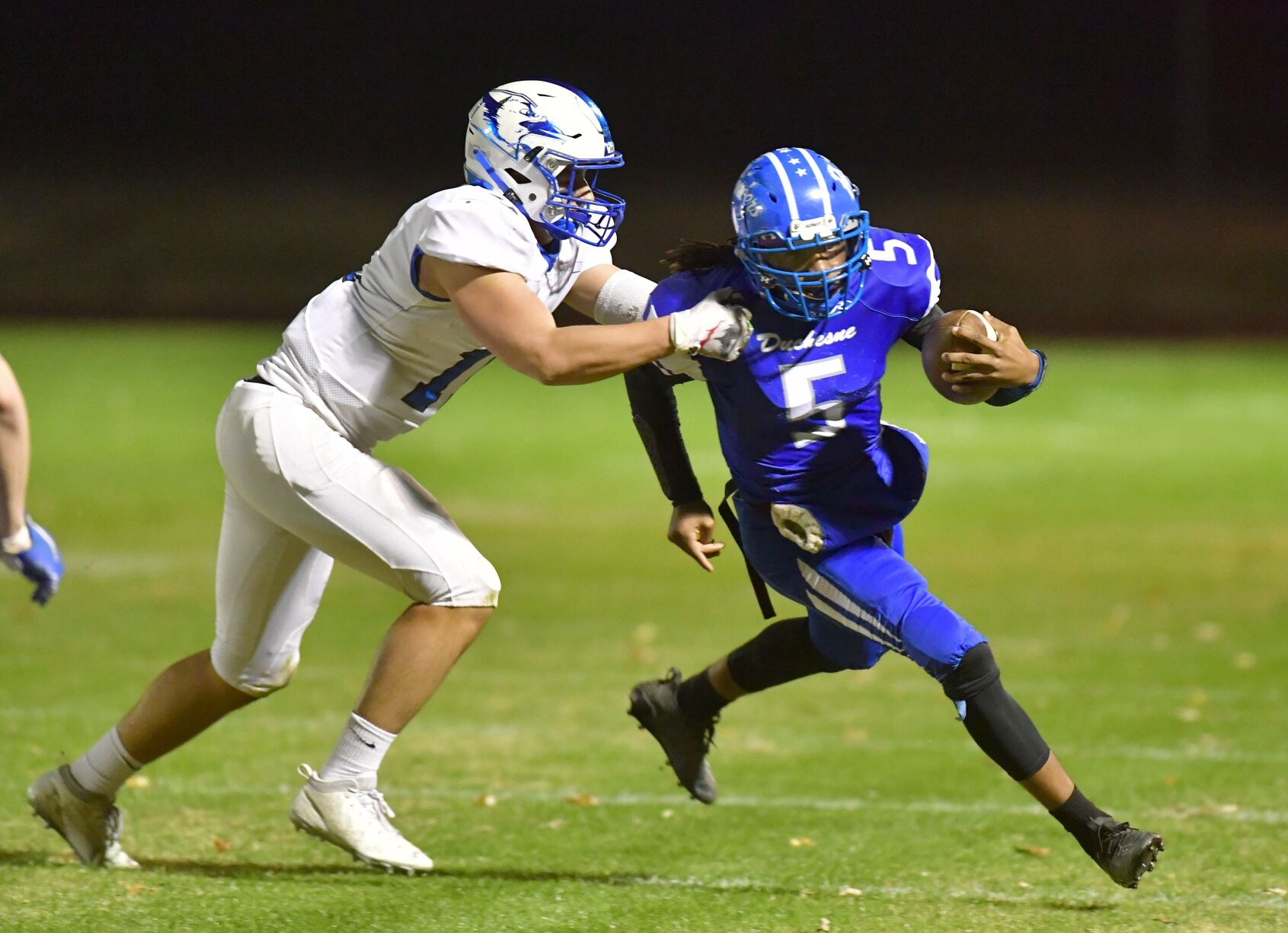 Duchesne vs Jefferson in a Class 2 state quarterfinal football game